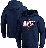 Men's Minnesota Twins Navy 2020 Postseason Collection Pullover Hoodie,baseball caps,new era cap wholesale,wholesale hats